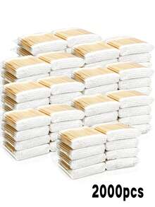 100/2000 Peças Cotonetes de Limpeza de Alta Qualidade de Duas Pontas, Cotonetes de Limpeza para Salão de Beleza, Cotonetes de Limpeza de Beleza de Madeira, Ferramentas de Beleza e Cuidados Pessoais, Cotonetes Redondos Descartáveis para Limpeza de Ouvido, Adequados para Limpeza de Ouvido e Nariz, Ferramentas de Beleza e Limpeza Multifuncionais, Ferramentas de Beleza de Alta Qualidade, Limpeza de Lápis de Olho e Esmalte de Unha, Para Maquiagem e Cuidados Pessoais, Ferramentas de Beleza Multifuncionais, Ferramentas de Maquiagem, Ferramentas de Limpeza, Cotonetes de Limpeza Doméstica, Remoção de Maquiagem, Limpeza de Ouvido, Acessórios de Ferramenta de Cuidados ao Ar Livre - Multicolorido - Visão 14