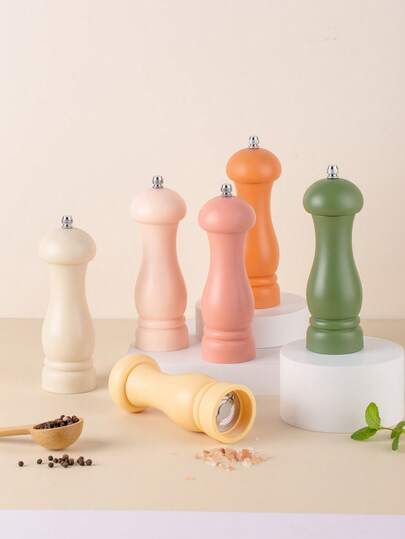 1 件现代香料研磨器，适用于黑胡椒、花椒、海盐、玫瑰盐