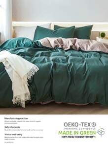Juego de funda nórdica de 2/3 piezas de estilo francés romántico, muy suave y elegante atemporal para todas las estaciones, cubierta de cama decorativa con y elegancia para el dormitorio o la residencia.