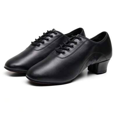Men's Oxford Ballroom Dancing Shoes, Latin Dance Shoes, Standard Ballroom Competition Shoes, Soft Bottom Social Dance Shoes