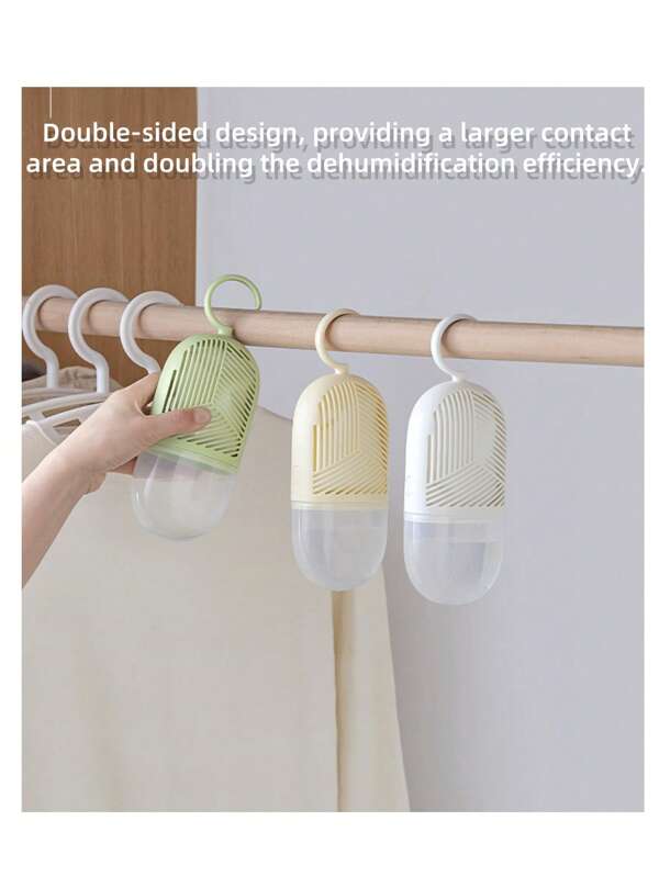 Hanging Wardrobe Dehumidifier Bags,Closet Dehumidifier Bags, Moisture Absorber Bags, Dehumidifying Hanging Bags, Suitable For Wardrobe, Dorm, Bathroom, Basement And Storage Space, Absorb Odor, Anti-Mold, Anti-Humidity, Universal Fit ,Dehumidifier For Home