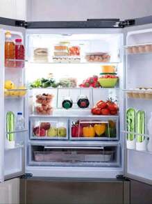 1 pieza/2 piezas Recipientes para mantener la frescura de los vegetales, mantiene el cilantro y los espárragos frescos, adecuado para uso en el refrigerador, conserva la frescura de las hierbas envasadas, almacenamiento de menta en el refrigerador, mantiene los vegetales frescos durante 2-3 semanas, suministros para preservar vegetales, útiles escolares, regalo del Día de Acción de Gracias, Festival de la Cosecha, Cena Familiar