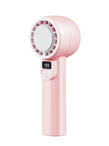 2025 Upgraded 3000mAh USB Rechargeable 199 High Speed Handheld Fan | Personal Fan With Cooling Level 1, Super Fast Cooling | Portable Mini Fan Suitable For Women, Travel, And Office | Quiet Strong Wind | Long Battery Life | 3 Colors, Comes With Hand Rope - Multicolor - View 13