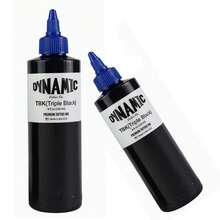 1 件黑色纹身墨水 - 描边、描边、着色、混合、调和适合人体皮肤的固体纹身墨水，专业素食纹身墨水 8 盎司瓶装 - 黑色 - 查看 7