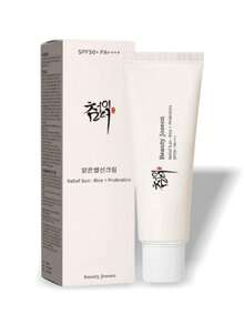 Beauty of Joseon Relief Sun: Kem chống nắng Rice + Probiotics SPF50+ PA++++ bảo vệ da khỏi ánh nắng mặt trời tiên tiến với khả năng dưỡng ẩm và nuôi dưỡng 1,69oz/50mL - Nhiều màu - Xem 2