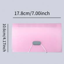 1/3 Stücke A6 Größe wasserfeste Akkordeonmappe mit 13 Fächern, Material aus PP Kunststoff, in den Farben blau/grün/pink/lila erhältlich, geeignet für Zuhause/Büro/Besprechungen/Bibliothek/Schule, praktischer Dokumentenorganizer