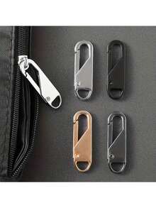 4-Piece Zipper Repair Kit - Quickly Repair Damaged Zippers On Luggage, Bags, Etc., With Randomly Selected Patterns And Colors - Multicolor - View 1