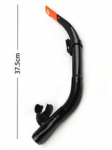 SHENYU Adult & Teen Universal Snorkel Mask & Snorkel Set For Swimming & Diving, Beach Essentials, Beach Accessories, Pool Float - Black - View 4