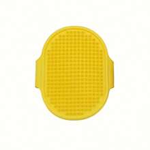 1 Pet Bath Brush, Cat Massage Brush, Dog Washing Glove, Massage Mitt, Cleaning Brush, Pet Shampoo Brush, Silicone Massage Rubber Bathing Comb With Adjustable Round Handle, For Dogs And Cats