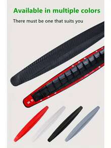 2 piezas Tiras protectoras de parachoques de coche de gran resistencia - Protección definitiva contra rasguños y defensa de esquinas - Molduras antichoque estéticamente mejoradas para talleres, fábricas y contratistas - Multicolor - Ver 2