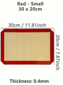 2pcs Silicone Baking Mat Sheet - Reusable Silicone Baking Sheet - Easy & Convenient Nonstick Baking Supplies - 16.5"X11.6" Silicone Mats For Baking - Baking Mat For Oven