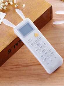 Silicone Remote Control Cover With Cute Rabbit Ears - Suitable For TV, Air Conditioner And Other Electronics, Batteries Not Required - Multicolor - View 9