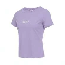 Puma 2025 Women Graphics T-Shirt Knitted Crew Neck Short Tee 63313875