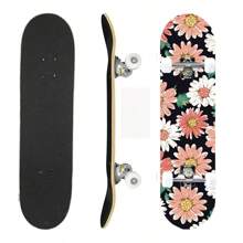 31" X 8" Beginners Skateboard, Complete Skateboard Suit For Boys, Girls, Teenagers, Adults