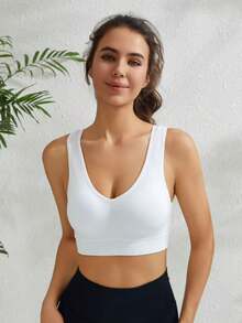 Women's Seamless Bra, Comfortable Without Steel Ring Underwear