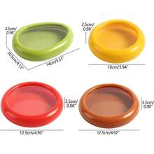 1 Miếng Có thể tái sử dụng Hộp trữ , Cá nhân Tủ lạnh Thùng đựng hàng Đối với Trái cây Và Rau Tươi , Phòng bếp Phụ kiện , Công cụ - màu xanh lá - Xem 12