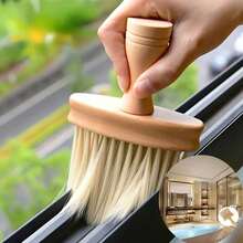 2pcs Multi-Functional 6.18 Inch Groove Cleaning Brush - Suitable For Windows, Desks And Kitchens - Plastic, Great For Home And Hotel Use - Primary Color - View 2