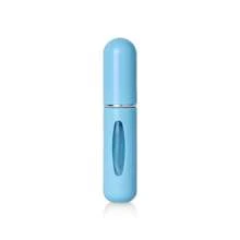 1 pieza Botella de perfume recargable de 5ml, Atomizador portátil mini, Botella de fragancia, Recipiente cosmético, Accesorios de viaje, Muy vendido