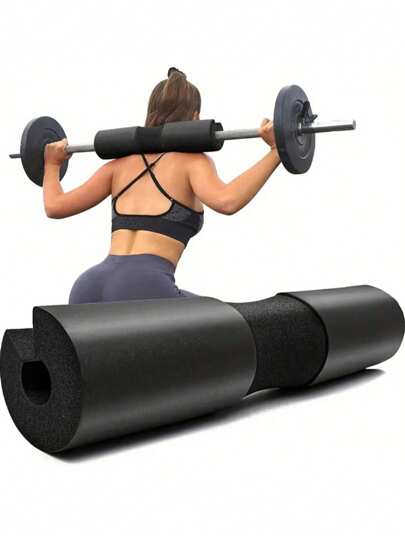 Squat Pad Barbell Pad For Squats, Lunges And Hip Thrusts - Foam Sponge Pad Provides Relief To Neck And Shoulders While Training - Fit Standard(1 Shoulder Guard For Barbell)Multiple Colors Are Available