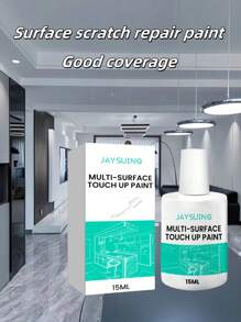 Peinture de retouche multi-surfaces pour couvrir les graffitis, renouveler les taches de moisissure murales et réparer les fissures murales.