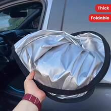 1 件可折叠汽车挡风玻璃遮阳板，防紫外线，内部冷却