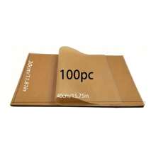50/100/150/200 pezzi di carta da forno per cottura ritagliata in precedenza, non candeggiata e antiaderente in varie dimensioni, misura metà di una teglia da forno, adatta per cottura, cucina, arrostire, friggitrice ad aria, vaporiera, accessori per friggitrici profonde
