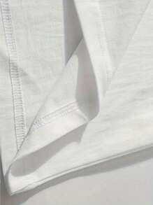 A Piece Of Casual Cotton Casual Men's Short Sleeve T-Shirt For Spring And Summer