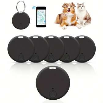 GPS Smart Tracker Sleutelzoeker - Draadloze anti-verlieszoeker met alarm voor huisdieren, katten, honden, sleutels, portemonnee, bagage - Duurzaam plastic, draagbare draadloze realtime locatiezoeker, intelligente sleutelzoeker mini GPS-tracker, de zoeker is alleen geschikt voor gebruik op korte afstand.