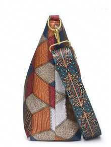 Niche Design New Splicing Large Capacity Fashion Shoulder Bag With Elegant Tote Large Bag Valentine'S Day Phone Bag