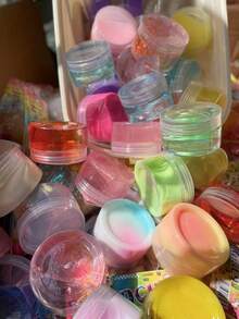 1 pieza/110ML Juguete anti-estrés interesante, espuma de burbujas extrema, lodo de burbuja de cristal barato, lodo de burbuja mágica y muy femenina - Multicolor - Ver 3