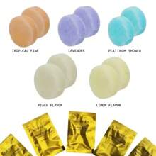 40pcs/20pack Car Air Freshener Tablets - Paper Scented Refills For Vent Clip & Hanging Diffusers, Assorted Fragrances Including Ocean, Lavender, Lemon, Peach, Platinum Shower - Vehicle Aroma Replacement Pads - For Car & Home