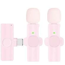 Wireless Lavalier Lapel Microphone For IOS TypeC Android Camera Plug-Play Professional Noise Reduction Recording Clip Mic For Creator Interview
