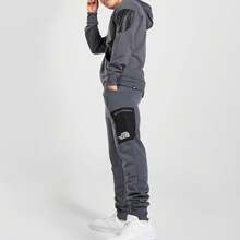 The North Face Hooded Tracksuit Grey - Gris - Ver 2