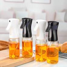 3/2/1pc Oil Spray Bottle, Kitchen Household Barbecue Olive Oil Cooking Spray Oil Atomization Fat Reduction Oil Spray Artifact, Oil Spray Dispenser Refillable Spray Bottle Outdoor Barbecue Cooking Kitchen Supplies