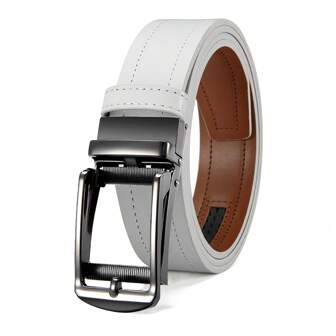 Men's Automatic Buckle Belt - Stylish Black Eagle Emblem Casual And Business Wear - Perfect Gift For Him