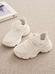 1 Pair Sports Breathable Non-Slip Comfortable Casual Shoes For Boys And Girls, Outdoor/School Children Running Sneakers, All Season