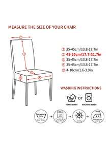 1/4/6 件毛绒提花椅套，适用于家庭餐厅厨房，弹力椅套，易于清洁，适合家庭聚会、餐厅、客厅家居装饰房间装饰