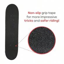 31" X 8" Beginners Skateboard, Complete Skateboard Suit For Boys, Girls, Teenagers, Adults