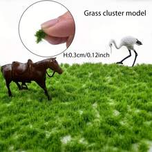 Grass Needles Tufts Bushes Miniature Plant For Diorama HO N TrainRailway Scene Building Model Layout - As Photo - View 8