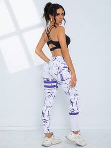 Back To School Solid Black Cross-Back Soft & Breathable Sexy Sports Bra For Women, Suitable For Running, Yoga, Gym, Outdoor Activities - Black - View 5