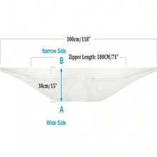 1 块窗户密封布，便携式空调和烘干机布配件，一根或两根管道通用窗户密封条，（有 3 米、4 米、5 米三种规格可供选择）适用于每台移动空调设备 - 彩色 - 查看 15