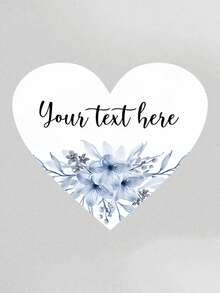 Customized Wedding Tags, Heart-Shaped Personalized Gift Labels, Customized Thank-You Gift Tags (Without Ropes), Suitable For Weddings, Party Gifts, Handicrafts, Christmas, And Gift Packaging - Multicolor - View 35