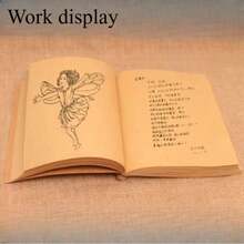 1 Stück 80-seitiges Skizzenbuch im chinesischen Stil, handgefertigter Vintage-Ledereinband Skizzenbuch, Quaste Dekor Aquarellnotizbuch, traditionelles Kunstleder-Tagebuch, Muttertags-/Schulanfangsgeschenk, Lernmittel