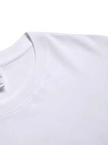 T-Shirt, 100% Cotton, Oversized Blouse, Stylish And Comfortable Women's Fashion, Tropical Fruits, Tangerine - 白色 - 查看 3