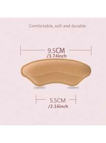Heel Pads For Shoes - Self-adhesive Anti-slip Heel Grips Inserts Cushion Protector For Too Big Shoes, Improving Shoe Fit And Comfort
