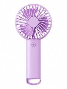 Mini Portable Fan, Powerful Airflow! Hanging Hook Base, 1200mAh Rechargeable Battery USB Fan, 3 Speed Adjustable, Stylish Design! Summer Essential! Suitable For Daily Commute, Travel, Beach, Eyelashes, Outdoor, Vacation Mini Summer Fan - Buckle Type Multi-color - View 11