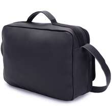 Men's Crossbody Bag 14" Laptop Briefcase Business Briefcase Postman Briefcase Executive Briefcase - 黑色 - 查看 7