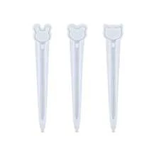 Multi-Style Animal Quicksand Pen Resin Mold Silicone Mold Handmade Diy Quicksand Craft Molds