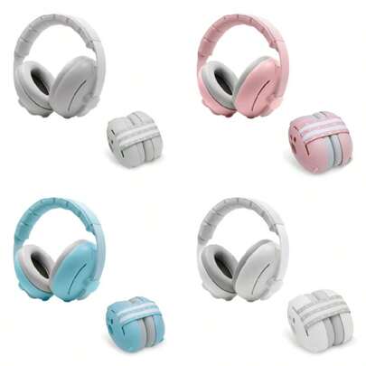 2 In 1 Baby Ear Protection For Babies And Toddlers Noise Reduction Earmuff Baby Headphones Against Hearing Damage Improves Sleep