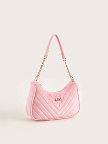 1pc Chic Niche Design Casual Underarm Crossbody Bag For Commute - Shoulder Bag - View 2